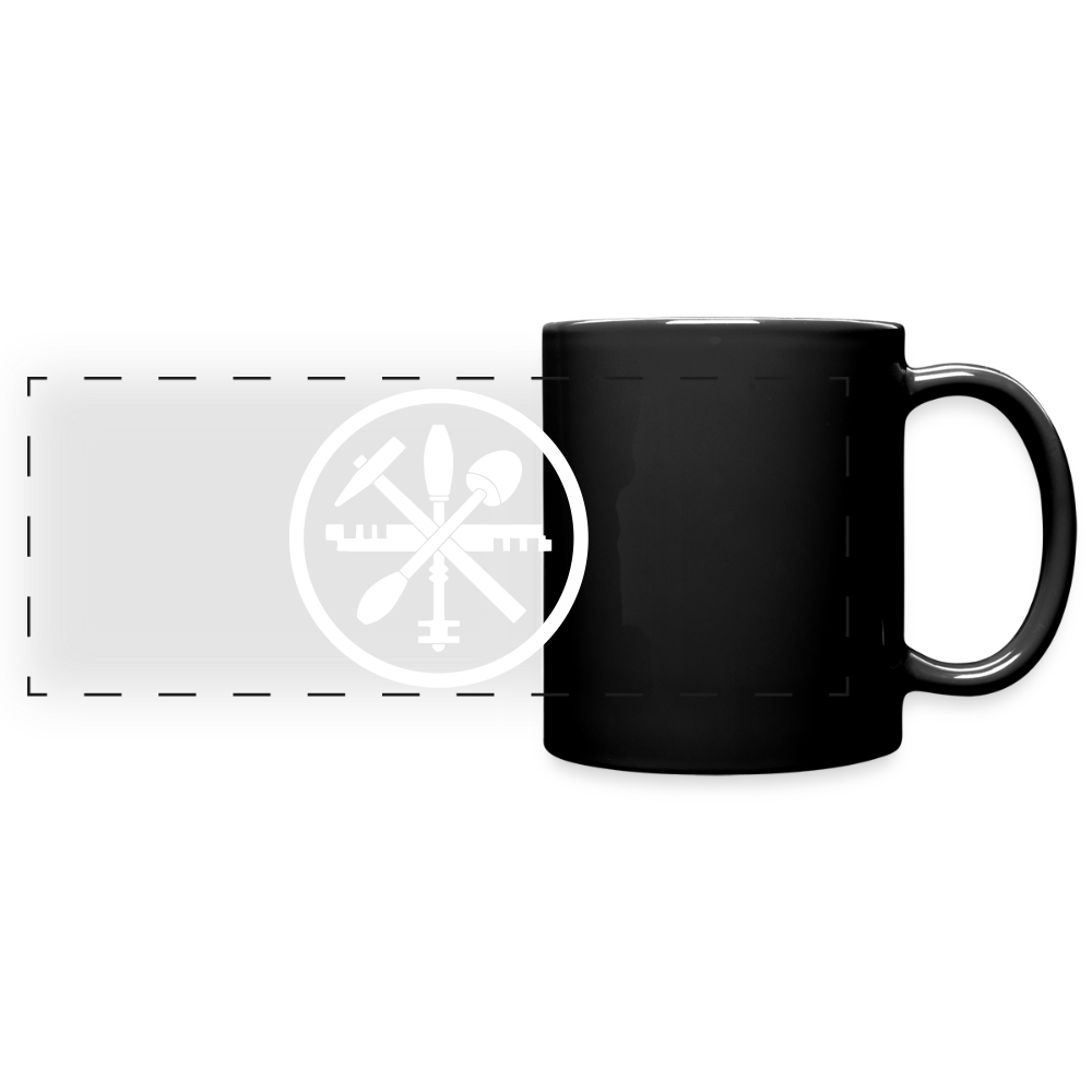 Panoramatasse schwarz "Glaser" Schwarz One size Panoramatasse farbig