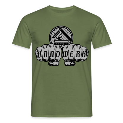 Unisex T-Shirt "Parkettleger" Militärgrün Männer T-Shirt