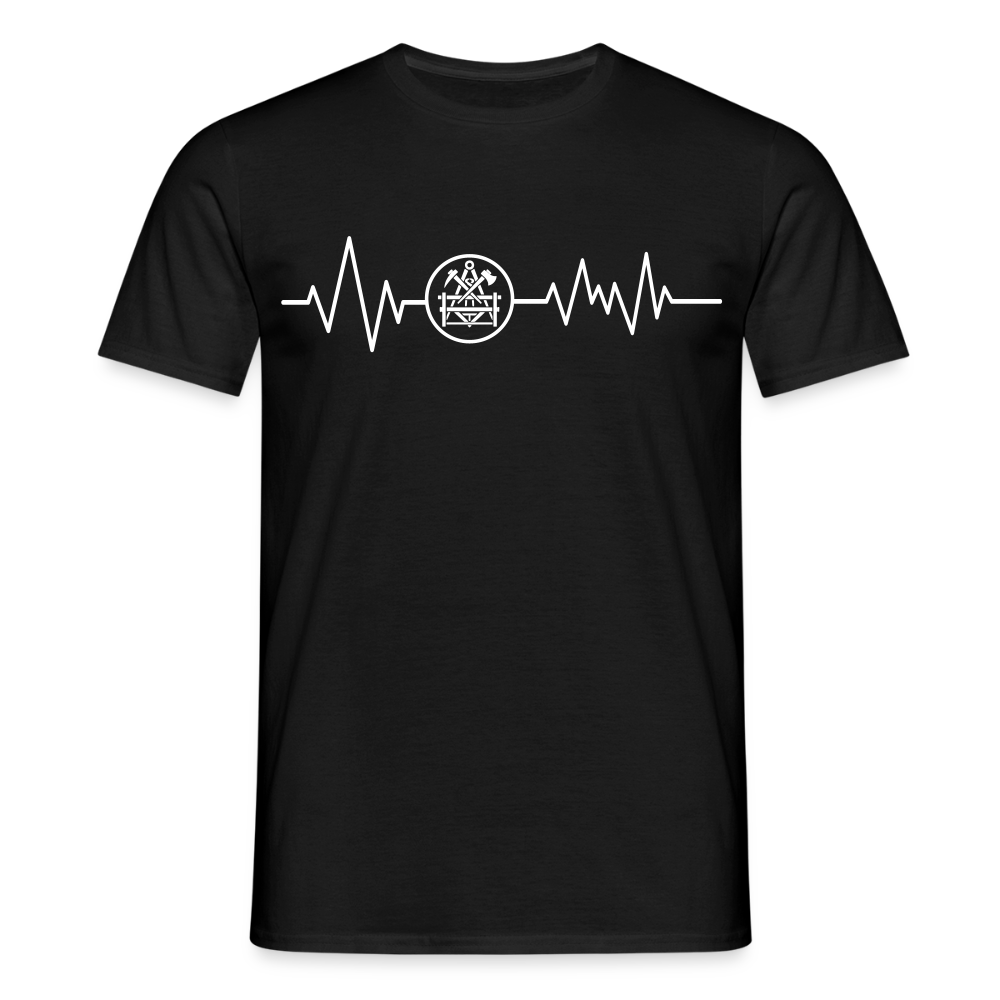 Unisex T-Shirt "Betonbauer" Schwarz Männer T-Shirt