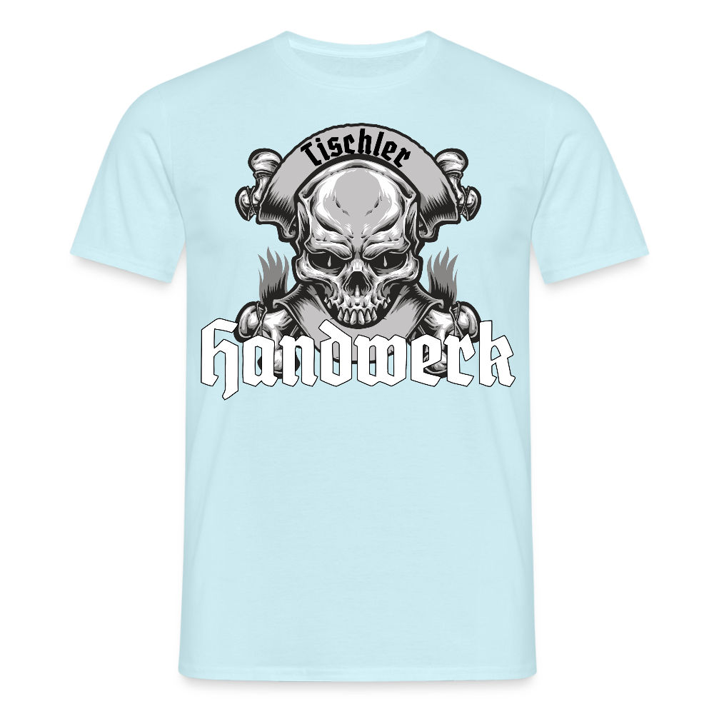 Unisex T-Shirt "Skull-Tischler" Sky Männer T-Shirt