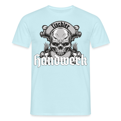 Unisex T-Shirt "Skull-Tischler" Sky Männer T-Shirt