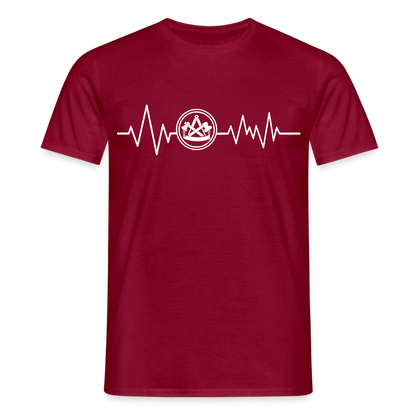 Unisex T-Shirt "Zimmermann" Ziegelrot Männer T-Shirt