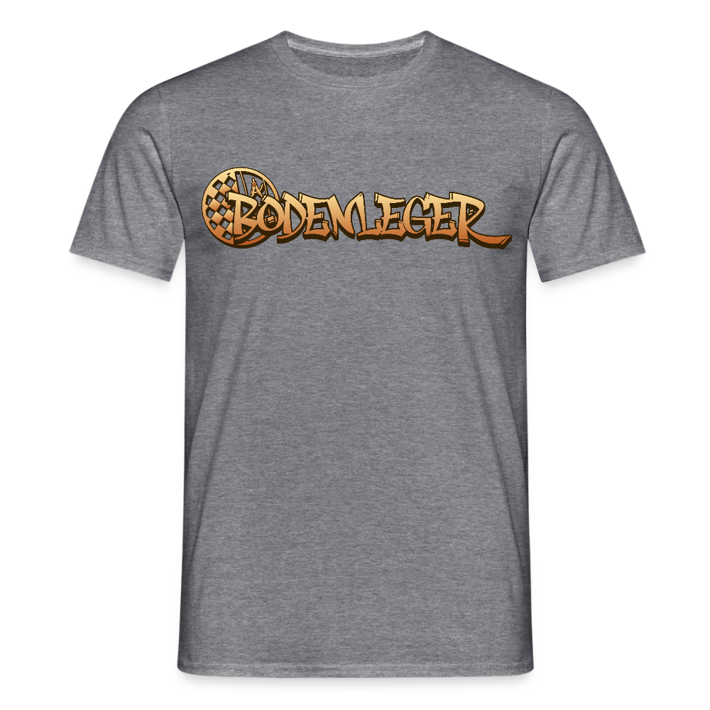 Unisex T-Shirt "Bodenleger" Graphit meliert Männer T-Shirt