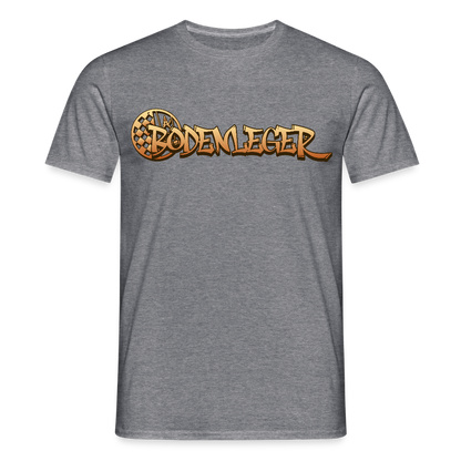 Unisex T-Shirt "Bodenleger" Graphit meliert Männer T-Shirt