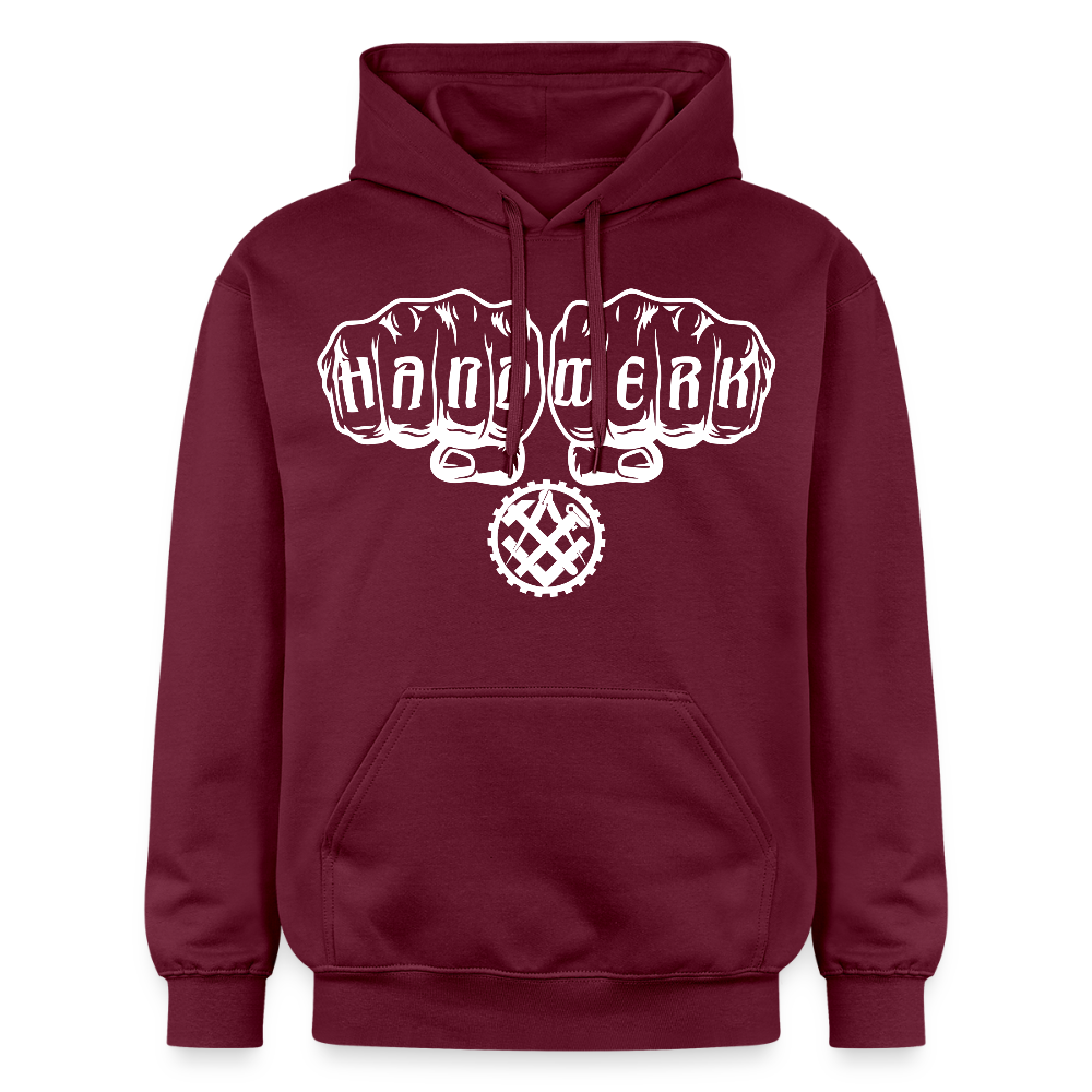 Gildan Unisex Softstyle® "Mechaniker" Maroon Gildan Unisex Softstyle® Midweight Hoodie