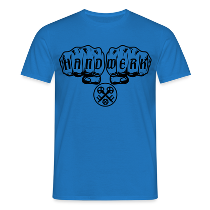 Unisex T-Shirt "Schlosser" Royalblau Männer T-Shirt