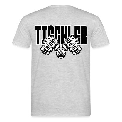 Unisex T-Shirt "Tischler" Grau meliert Männer T-Shirt