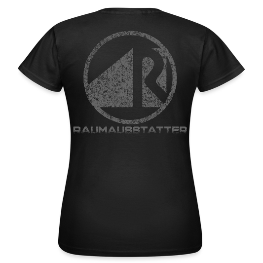 Frauen T-Shirt "Raumausstatter" Schwarz Frauen T-Shirt