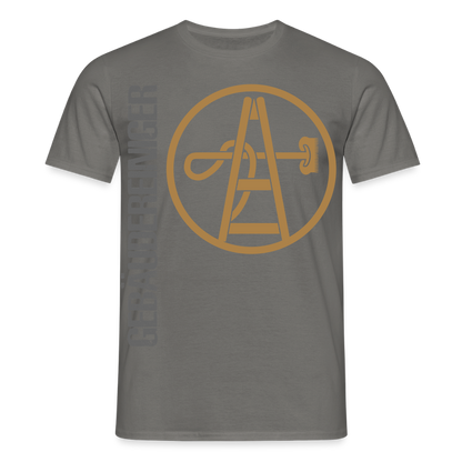 Unisex T-Shirt "Gebäudereiniger" Graphit Männer T-Shirt