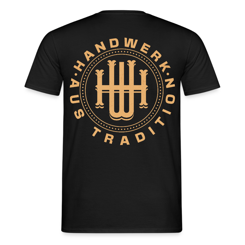 Unisex T-Shirt "Handwerk" (beidseitig bedruckt) Männer T-Shirt