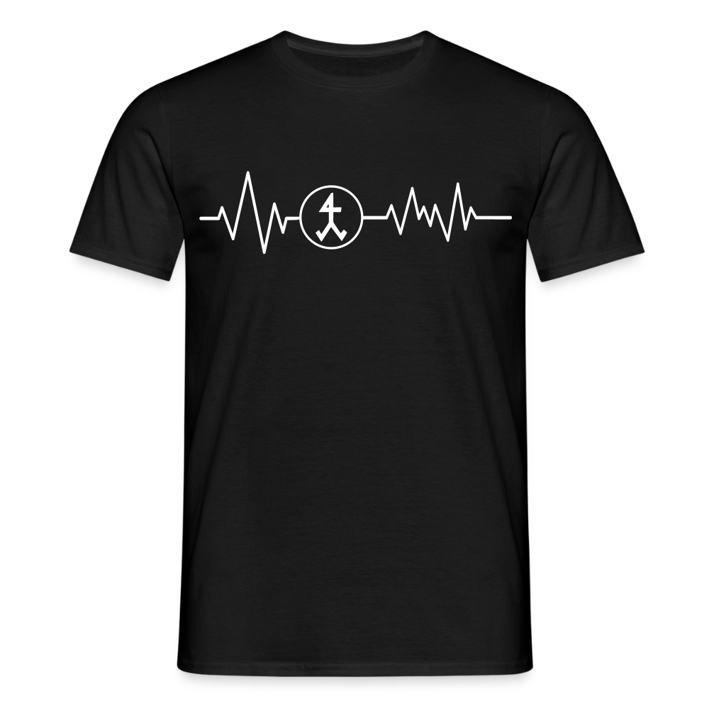 Unisex T-Shirt "Steinmetz" Schwarz Männer T-Shirt