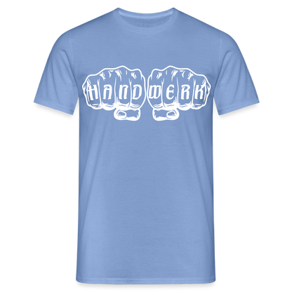 Unisex T-Shirt "Handwerk" carolina blue Männer T-Shirt