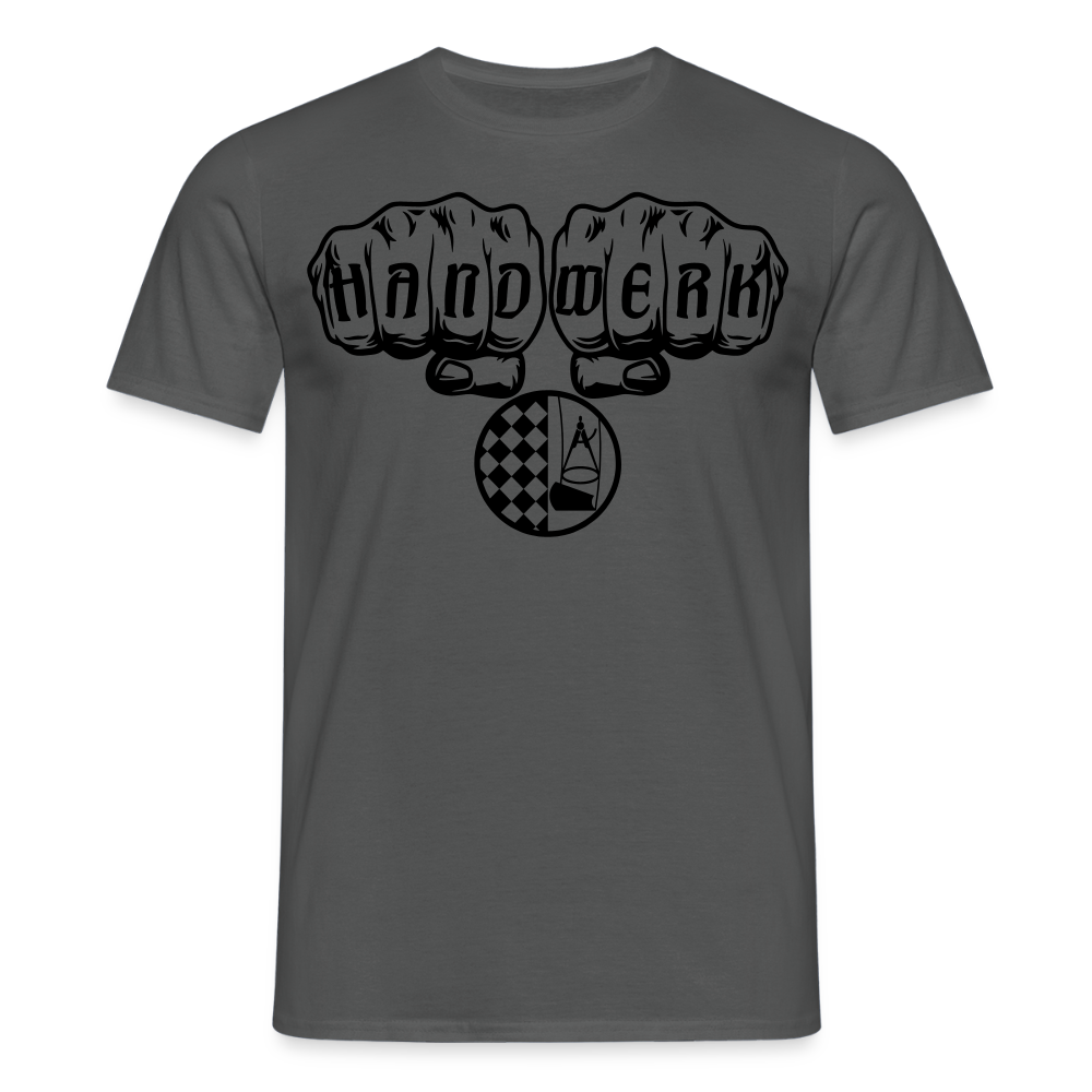 Unisex T-Shirt "Bodenleger" Anthrazit Männer T-Shirt