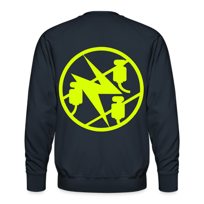 Unisex Premium Pullover "Elektriker" neongelb Männer Premium Pullover