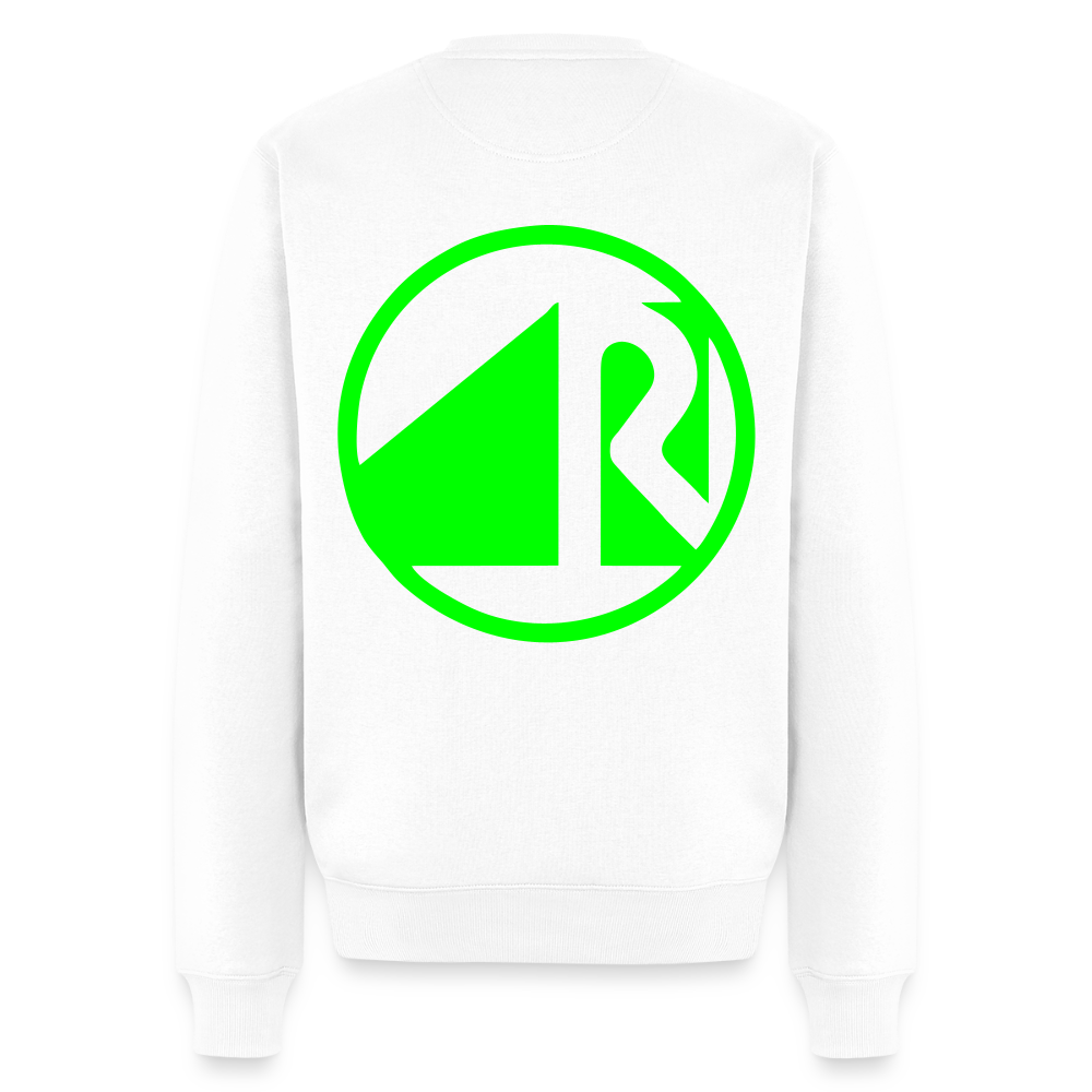 Unisex Premium Pullover "Raumausstatter" neongrün Weiß Männer Premium Pullover