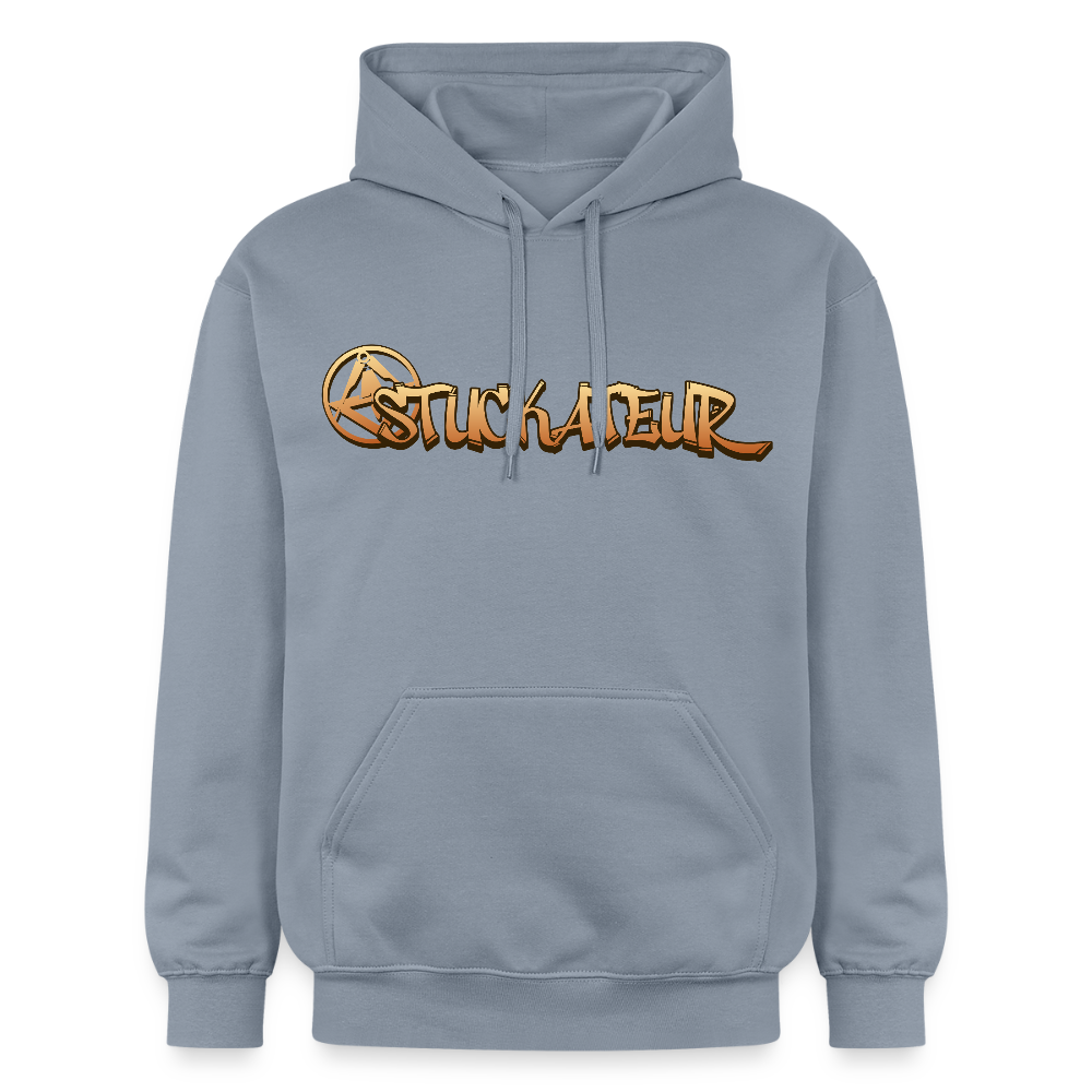 Gildan Unisex Softstyle® "Stuckateur" Blau Gildan Unisex Softstyle® Midweight Hoodie