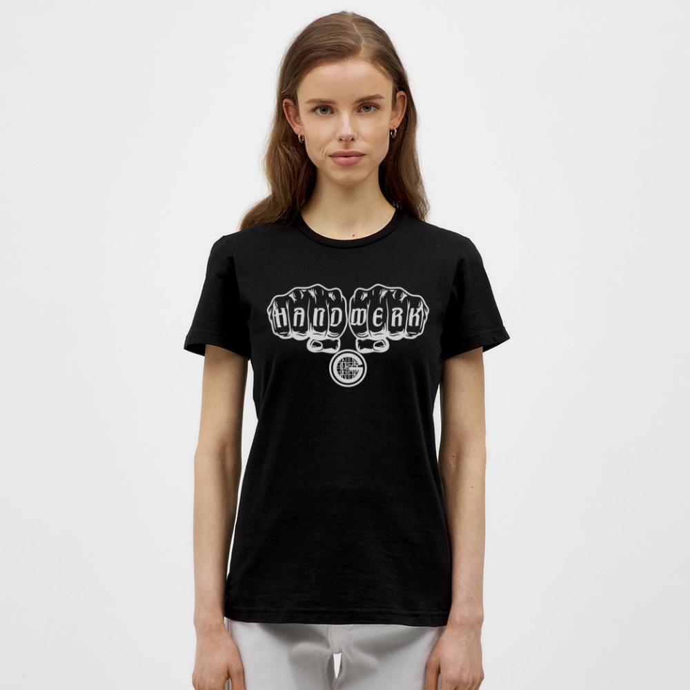 Frauen T-Shirt "Gerüstbauer" - Schwarz