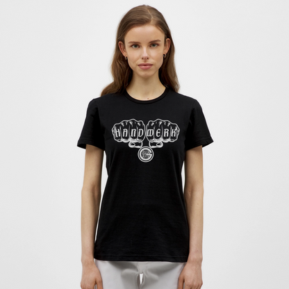 Frauen T-Shirt "Gerüstbauer" - Schwarz