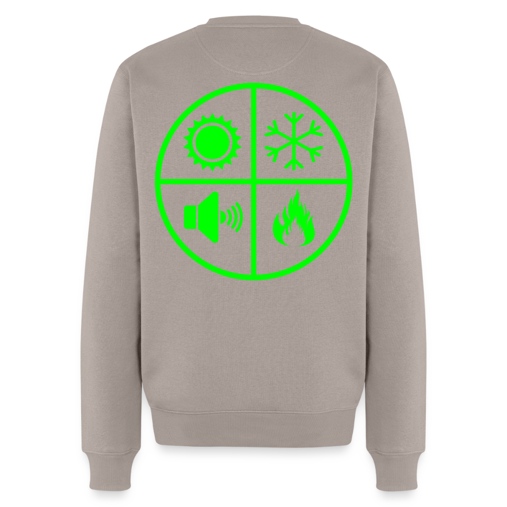 Unisex Premium Pullover "Isolierer" neongrün Männer Premium Pullover
