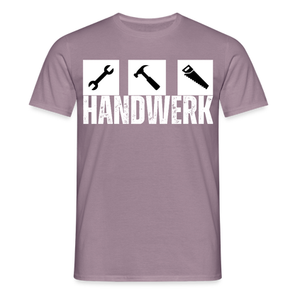 Unisex T-Shirt "Werkzeug" Lilagrau Männer T-Shirt