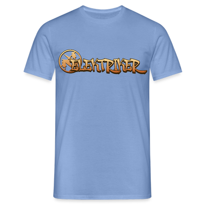 Unisex T-Shirt "Elektriker" carolina blue Männer T-Shirt