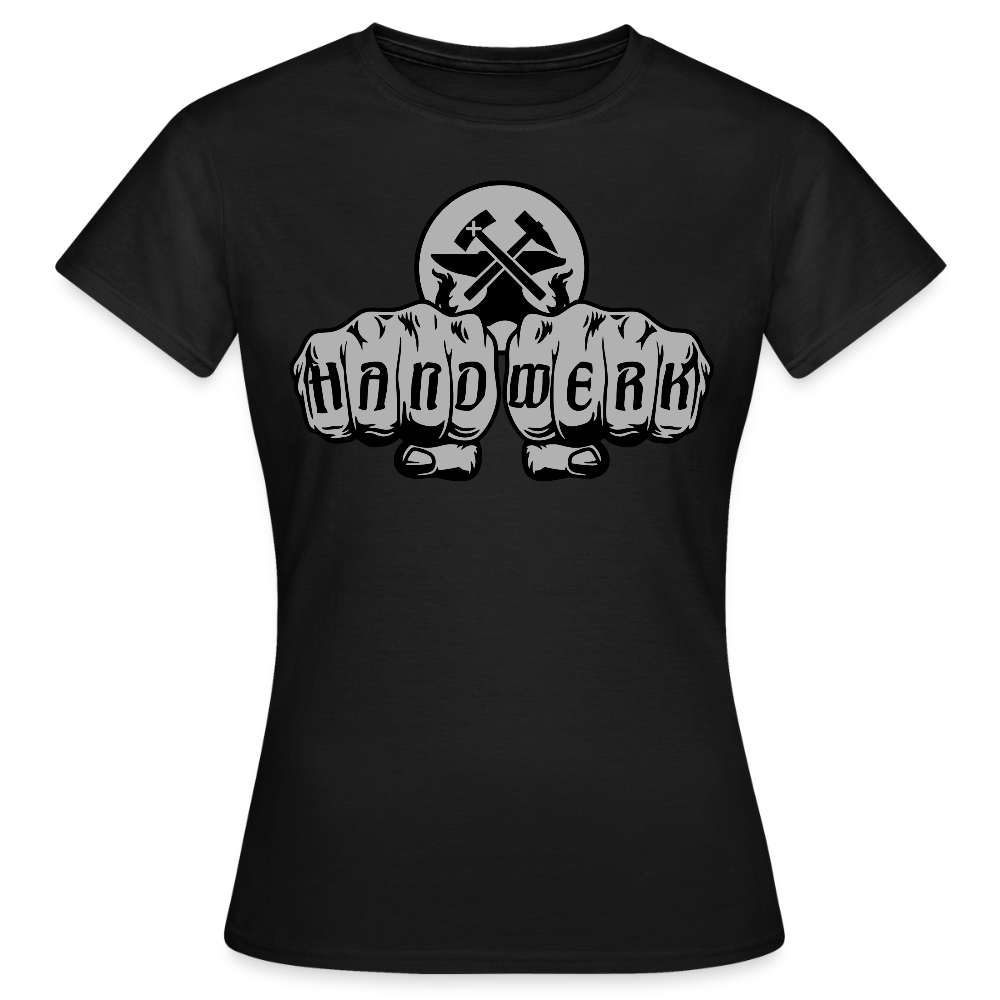 Frauen T-Shirt "Metallbauer" Schwarz Frauen T-Shirt