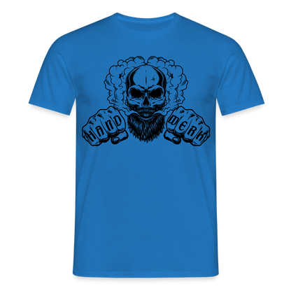 Unisex T-Shirt "Blackbeard-Handwerk" Royalblau Männer T-Shirt