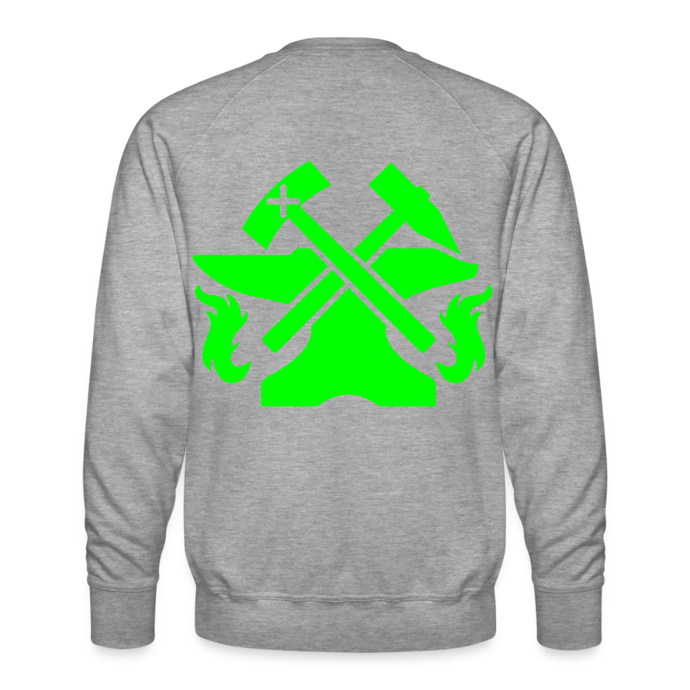 Unisex Premium Pullover "Metallbauer" neongrün Männer Premium Pullover