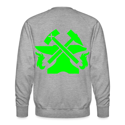Unisex Premium Pullover "Metallbauer" neongrün Männer Premium Pullover