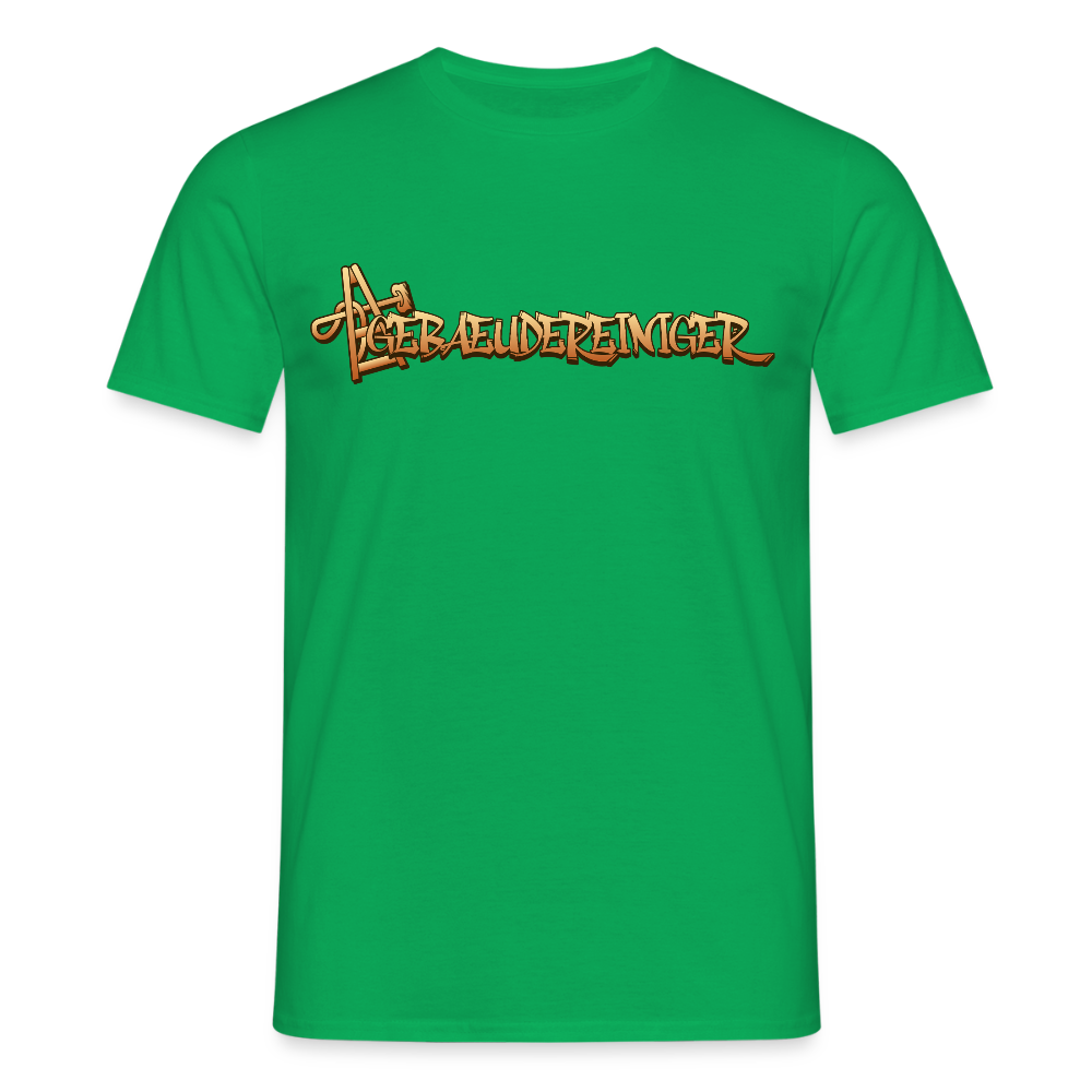 Unisex T-Shirt "Gebäudereiniger" Kelly Green Männer T-Shirt