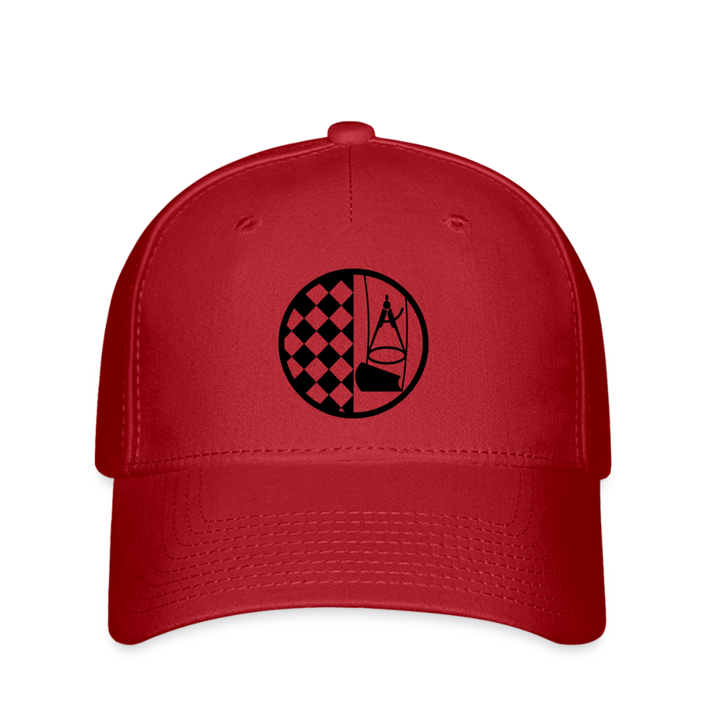 Flexfit Cap "Bodenleger" Rot Flexfit Cap