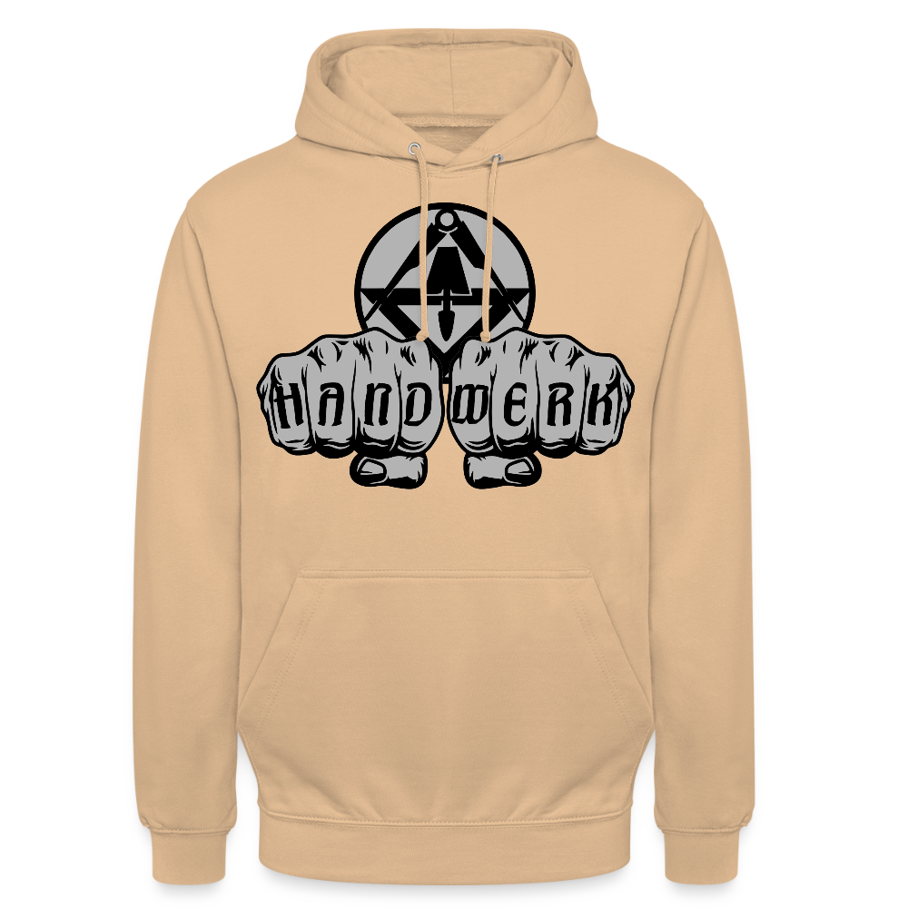 Unisex Hoodie "Stuckateur" Pfirsich Unisex Hoodie