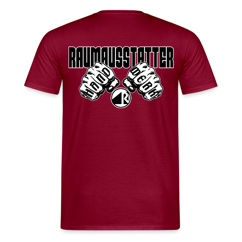 Unisex T-Shirt "Raumausstatter" Ziegelrot Männer T-Shirt