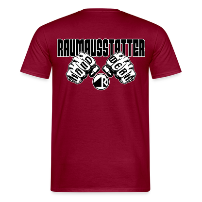 Unisex T-Shirt "Raumausstatter" Ziegelrot Männer T-Shirt