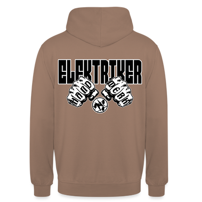Unisex Hoodie "Elektriker" Mokka Unisex Hoodie