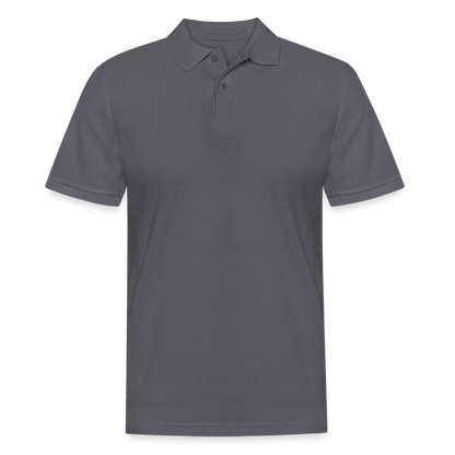 Unisex Polo-Shirt personalisierbar Anthrazit Männer Poloshirt {{ color }}