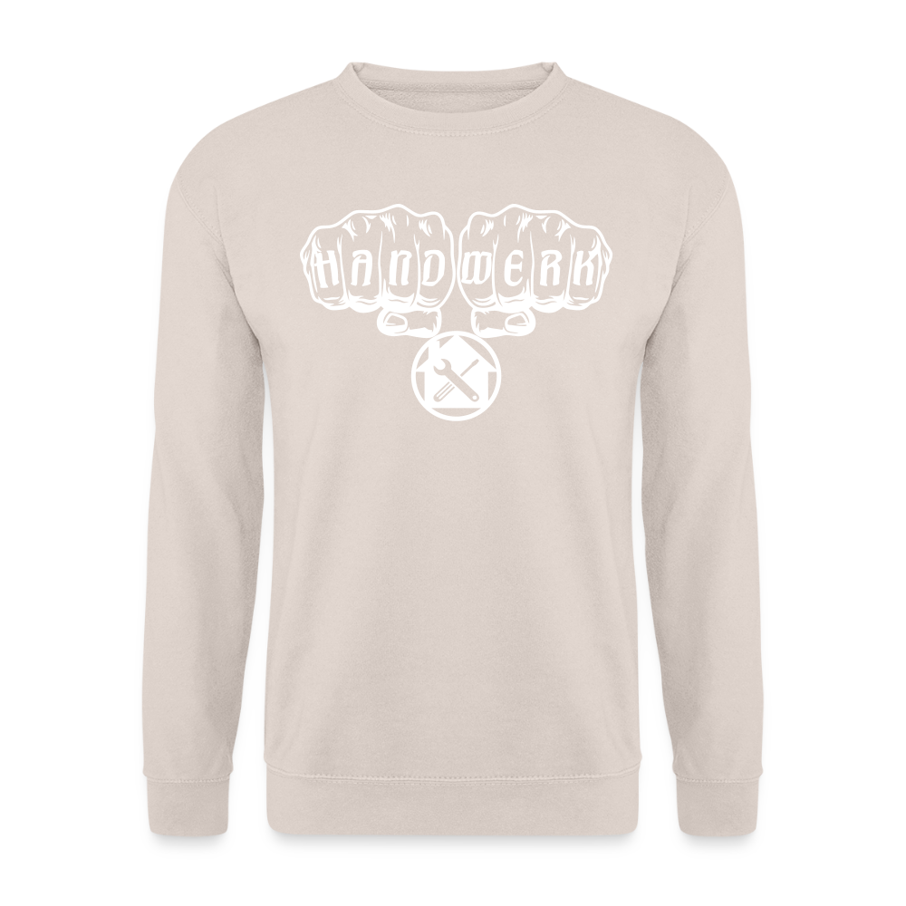 Unisex Pullover "Hausmeister" Sand Unisex Pullover