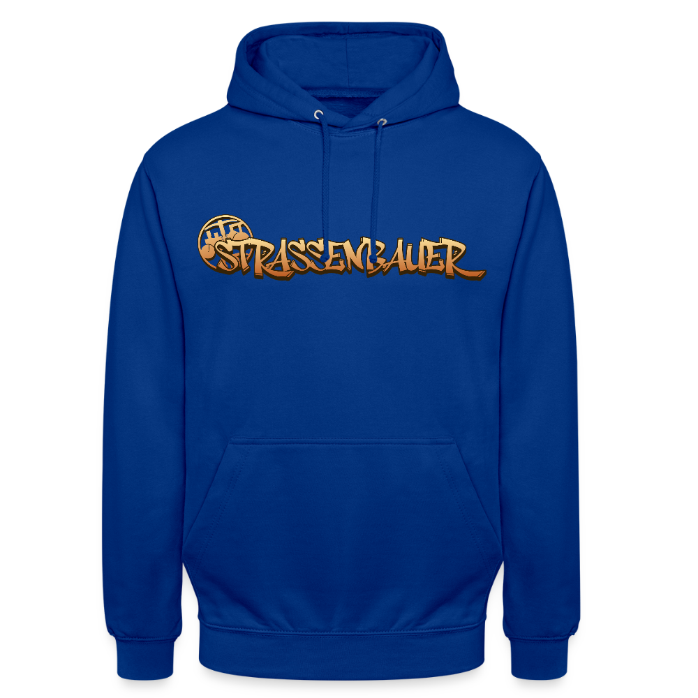Unisex Hoodie "Strassenbauer" Royalblau Unisex Hoodie