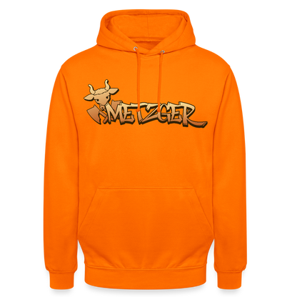 Unisex Hoodie "Metzger" Orange Unisex Hoodie