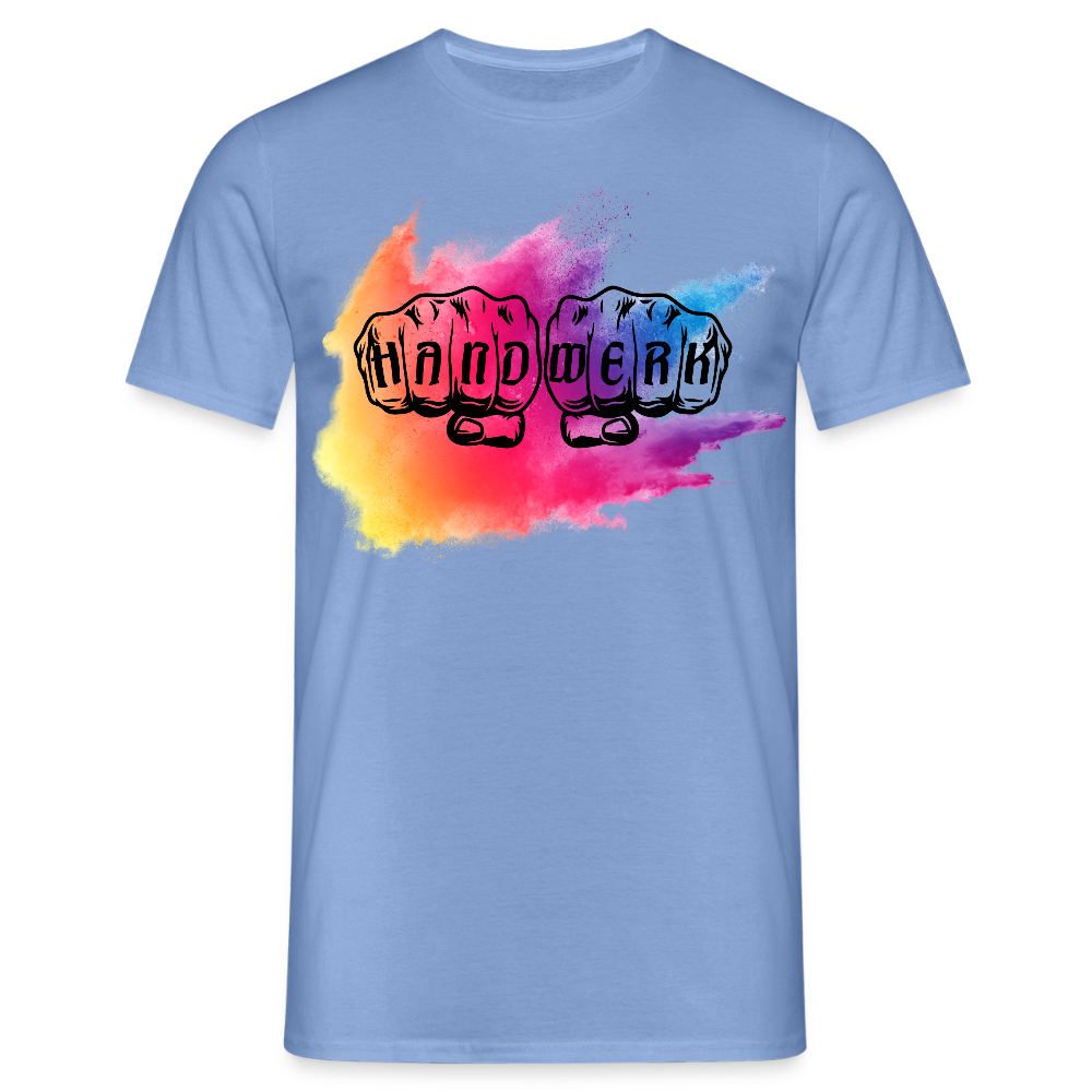 Unisex T-Shirt "Holy-Handwerk" carolina blue Männer T-Shirt