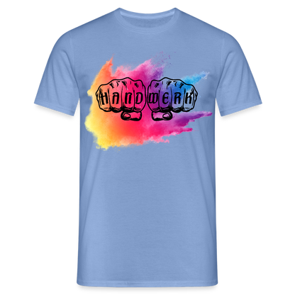 Unisex T-Shirt "Holy-Handwerk" carolina blue Männer T-Shirt