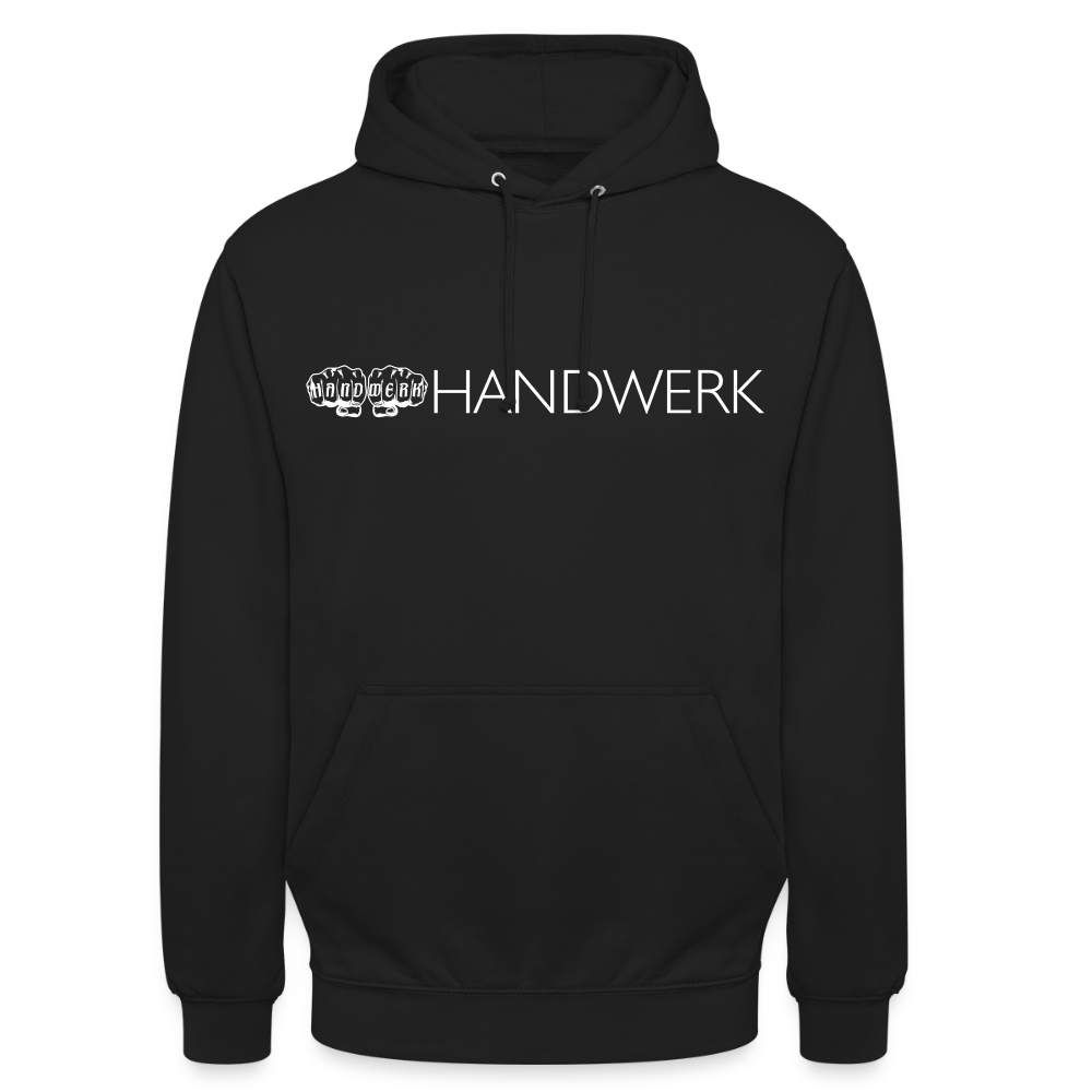 Unisex Hoodie "Handwerk" Schwarz Unisex Hoodie