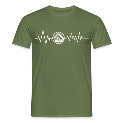 Unisex T-Shirt "Parkettleger" Militärgrün Männer T-Shirt