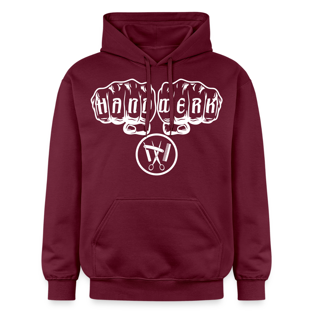 Gildan Unisex Softstyle® "Friseur" Maroon Gildan Unisex Softstyle® Midweight Hoodie