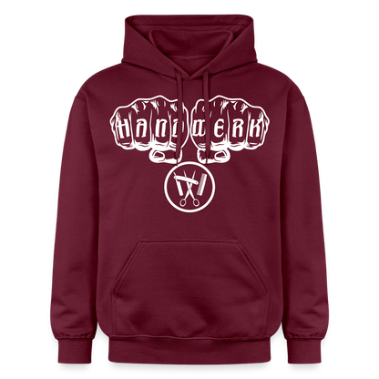Gildan Unisex Softstyle® "Friseur" Maroon Gildan Unisex Softstyle® Midweight Hoodie