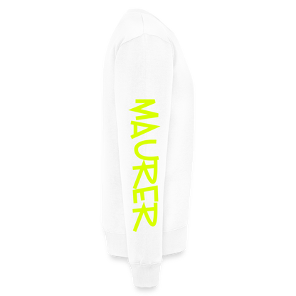 Unisex Premium Pullover "Maurer" neongelb Männer Premium Pullover