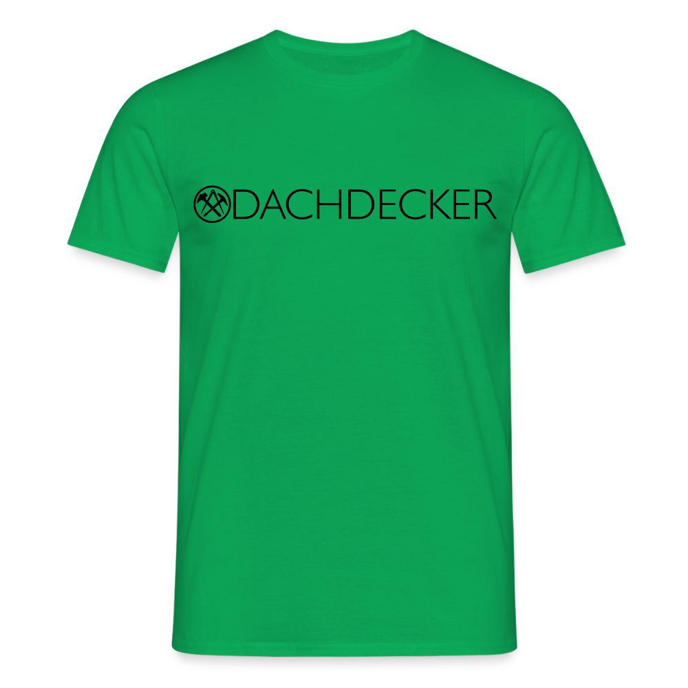 Unisex T-Shirt "Dachdecker" Kelly Green Männer T-Shirt