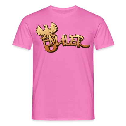 Unisex T-Shirt "Maler" Pink Männer T-Shirt