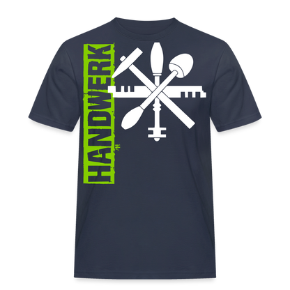 Unisex Workwear T-Shirt "Glaser" Navy Männer Workwear T-Shirt