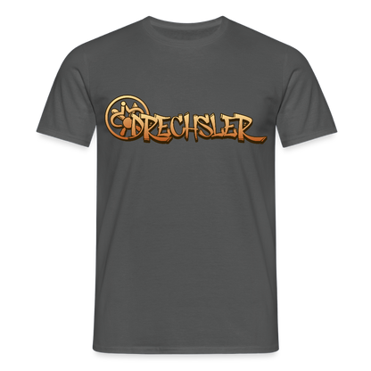 Unisex T-Shirt "Drechsler" Anthrazit Männer T-Shirt